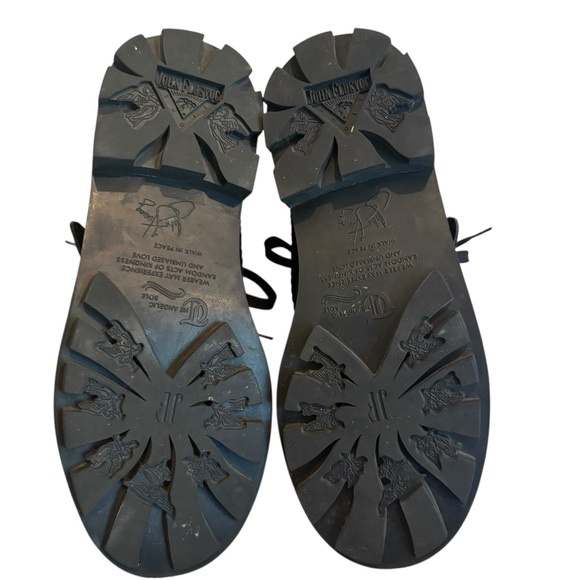 John Fluevog Discontinued 7TH Heaven Capellan Buckled Derby Shoe, Sz 6 - Picture 10 of 16